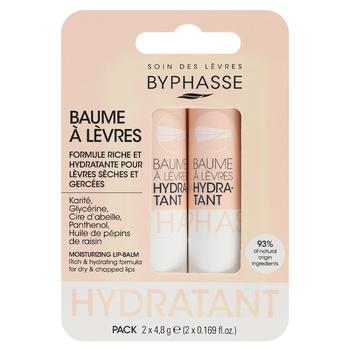 Byphasse Moisturizing Lip Balm 2х4.8g - buy, prices for NOVUS - photo 1