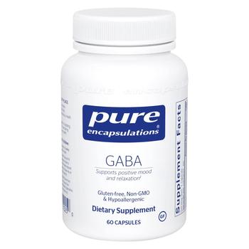 Pure Encapsulations Gamma-Aminobutyric Acid 60 capsules