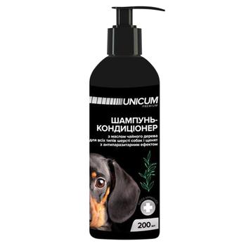 Unicum Conditioning Shampoo for Dogs with Tea Tree Oil 200ml - buy, prices for Vostorg - photo 1