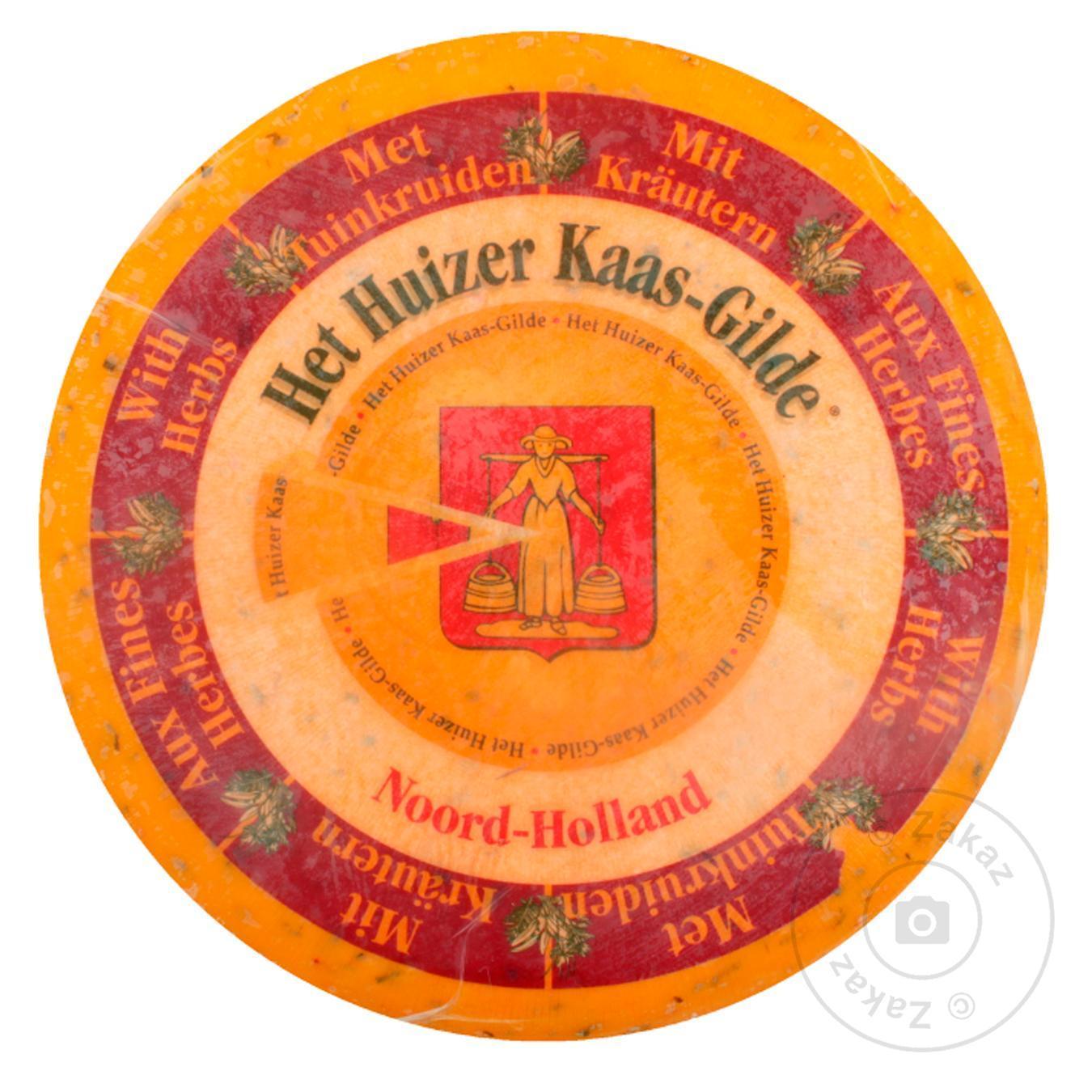 

Сыр Huizer Kaas Gild Гауда с травами 50%