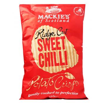 Mackie's Wavy Chips with Sweet Chilli Flavor 150g - buy, prices for - photo 1