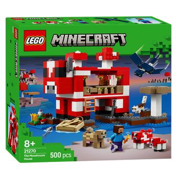 Конструктор Lego Minecraft Грибний будинок - купити, ціни на NOVUS - фото 1
