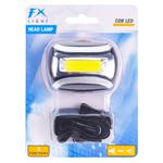 Ліхтарик налобний нейлонова стрічка на батарейках