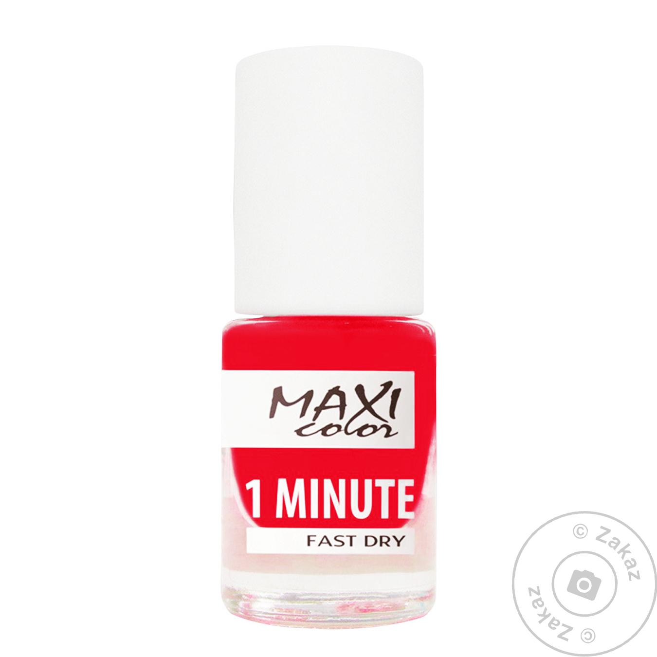 

Лак для ногтей Maxi Color 1 Minute 035 6мл