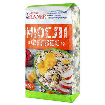 Мюсли Dr. Benner Фитнес 400г - купить, цены на Auchan - фото 1