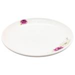 Тарілка керамічна Квіти червоні 22,5см