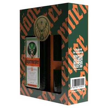 Jagermeister liqueur 35% 0.7l + Gift - buy, prices for Auchan - photo 4