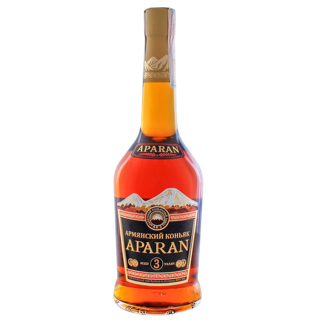 

Коньяк Aparan 3 года 40% 0,5л