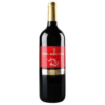 Вино Vina Mercedes Syrah красное сухое 13% 0,75л - купить, цены на AlcoHub - фото 1