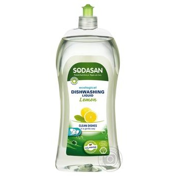 Means Sodasan for washing dishes 1000ml - buy, prices for MegaMarket - photo 1