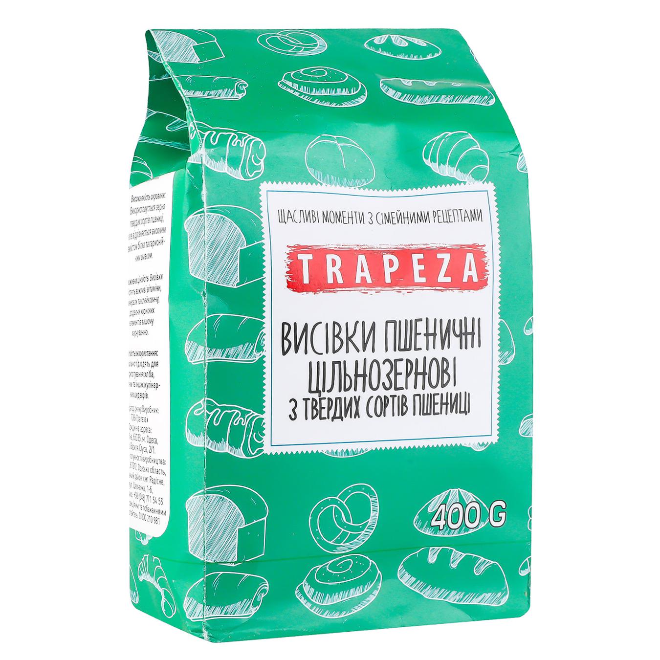 Отруби Trapeza пшеничные из твердых сортов 400г - заказать лучшие