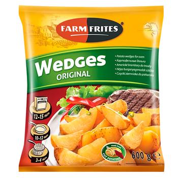 Farm Frites Potato Wedges for Oven 600g - buy, prices for COSMOS - photo 1