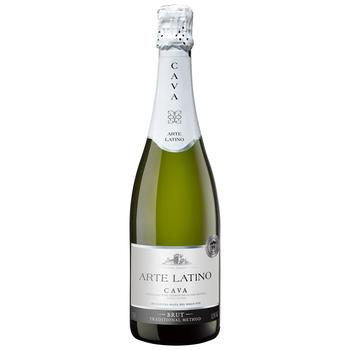 Arte Latino Cava Seco White Brut Sparkling Wine 11.5% 0.75l - buy, prices for - photo 1