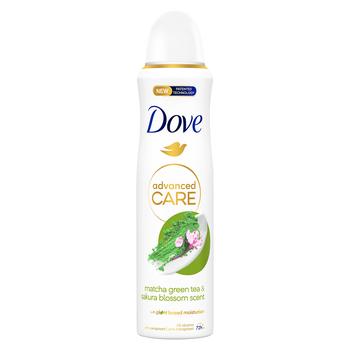 Dove Awakening Ritual Matcha and Sakura Blossom Spray Antiperspirant 150ml