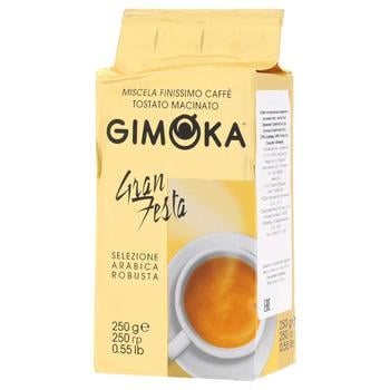 Natural ground roasted coffee Gimoka Gran Festa 250g Italy - buy, prices for Za Raz - photo 1