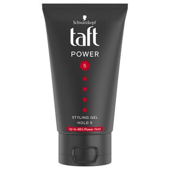 Гель для укладки Taft Power Кофеин Мегафиксация 5 150мл - купить, цены на Auchan - фото 1