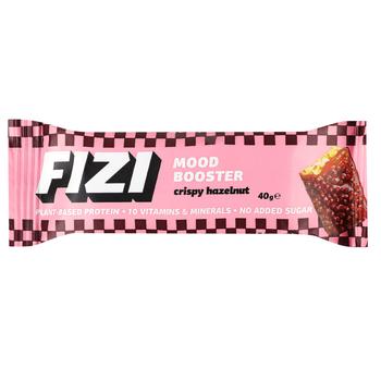 Батончик Fizi Crispy Hazelnut в шоколадной глазури 40г - купить, цены на NOVUS - фото 1