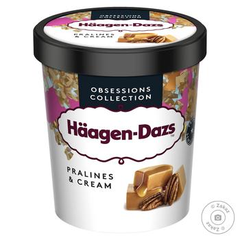 Haagen-dazs pralines and crean ice-cream 400g - buy, prices for MegaMarket - photo 1