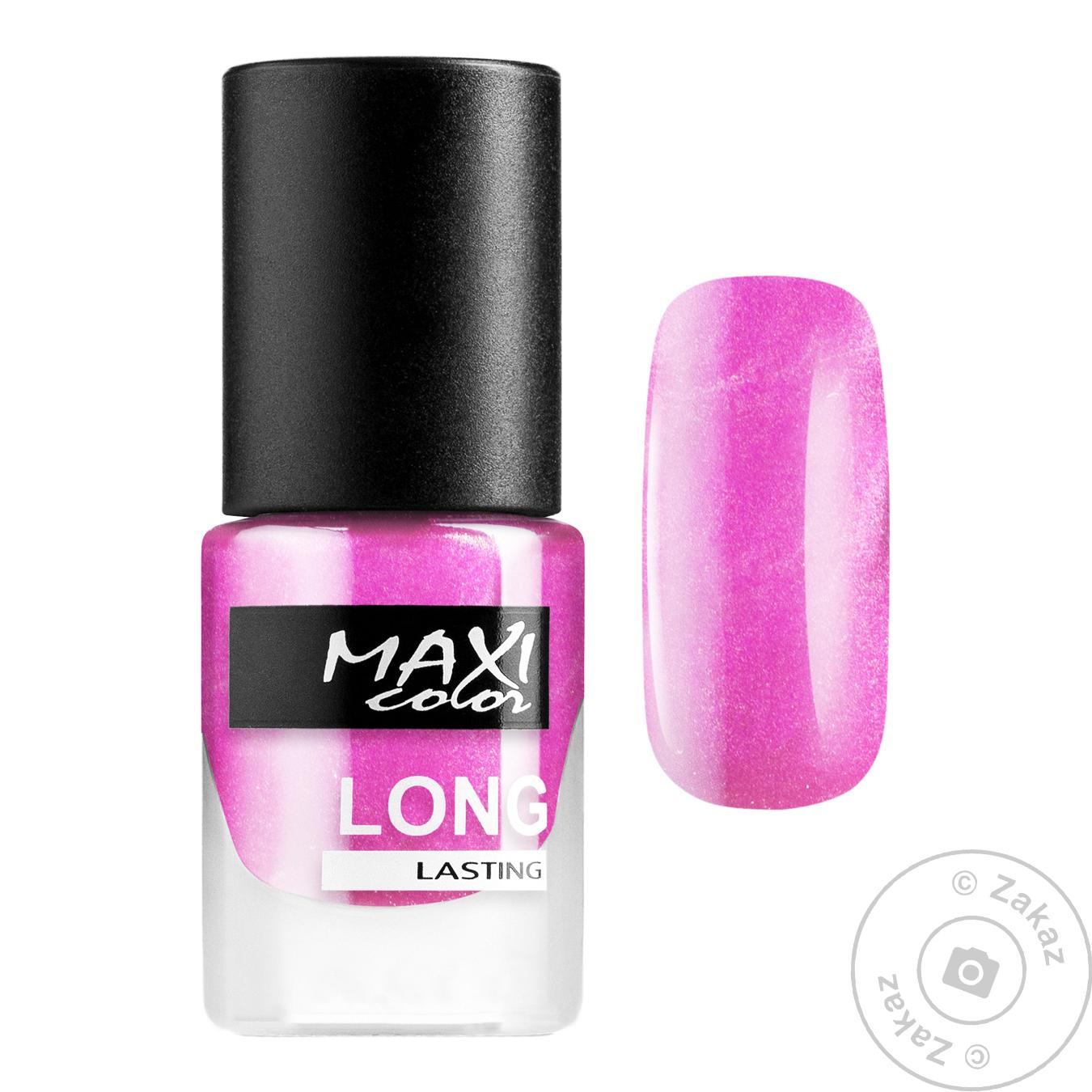 

Лак для ногтей Maxi Color Long Lasting 85 6мл