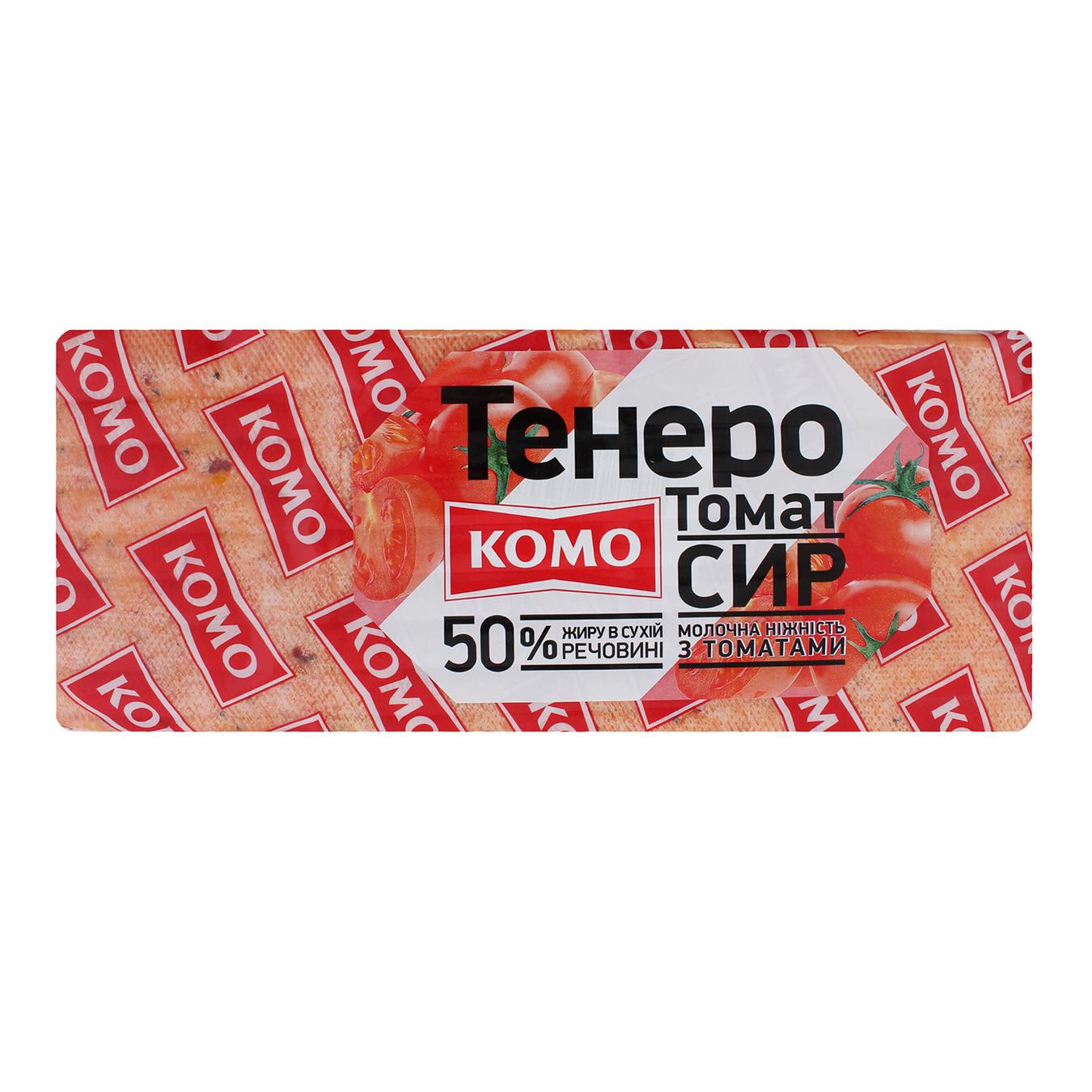 

Сыр Комо Тенеро Томат твердый 50%