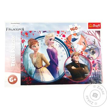 Пазлы Trefl disney ледяное сердце 2 160 элементов