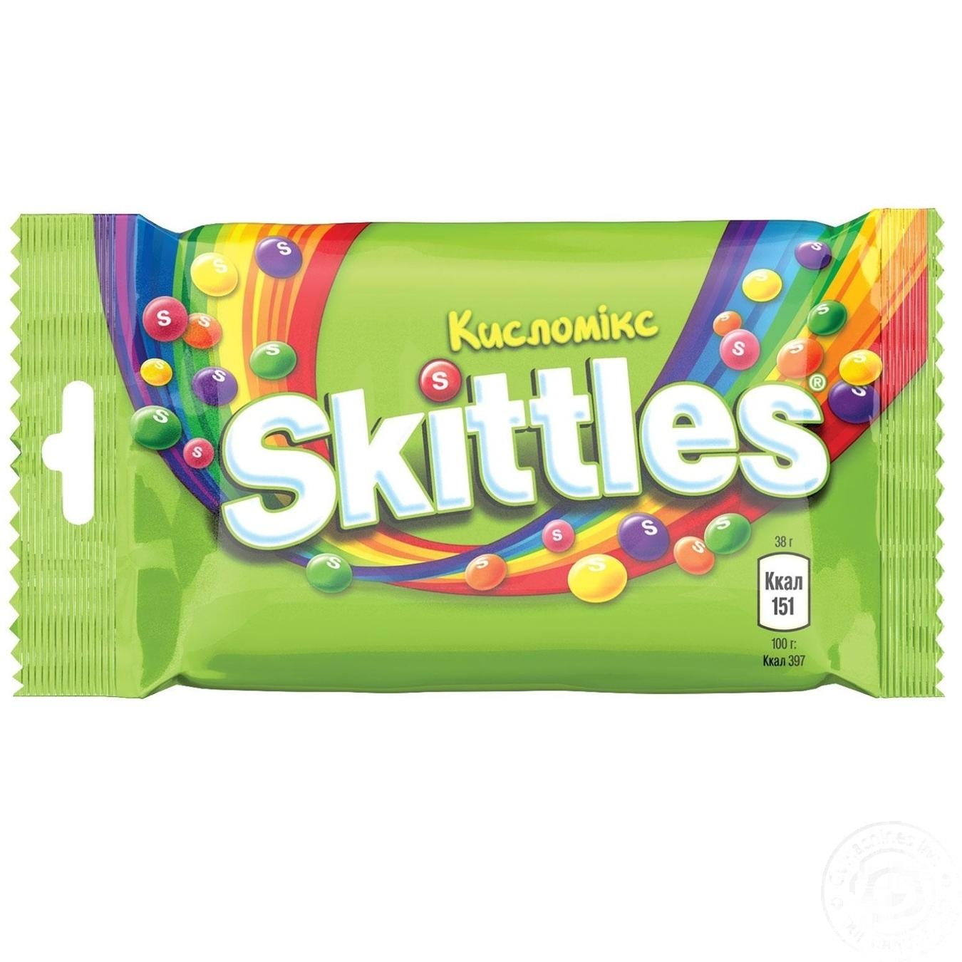 

Драже Skittles Кисломикс 38г