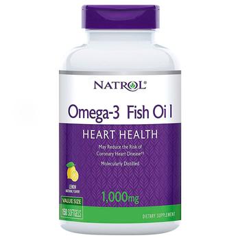 Natrol Lemon Flavored Omega-3 Fish Oil 1000mg 150 softgels - buy, prices for Biotus - photo 1