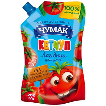 Chumak Delicate Ketchup for Children 200g - buy, prices for Chudo Market - photo 1