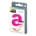 Пластырь A-med Textile из текстильного материала 20шт