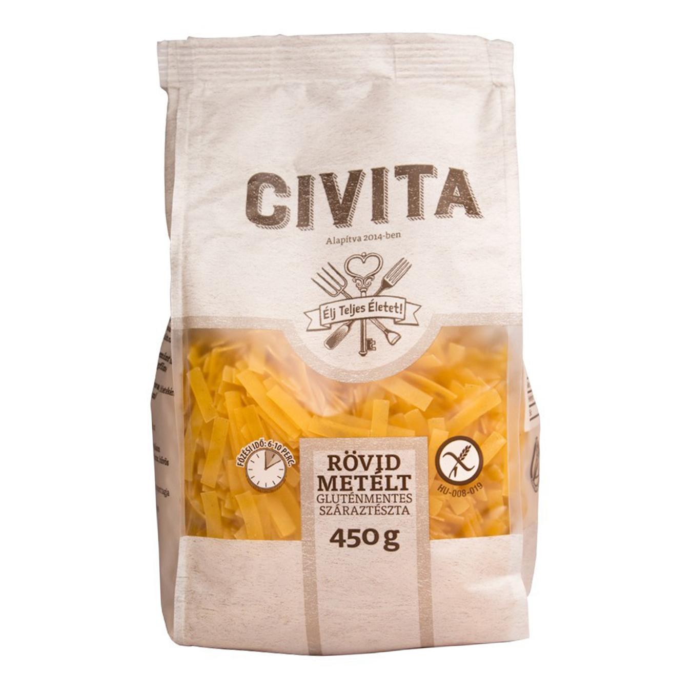 

Макаронные изделия Civita Короткая лапша без глютена 450г