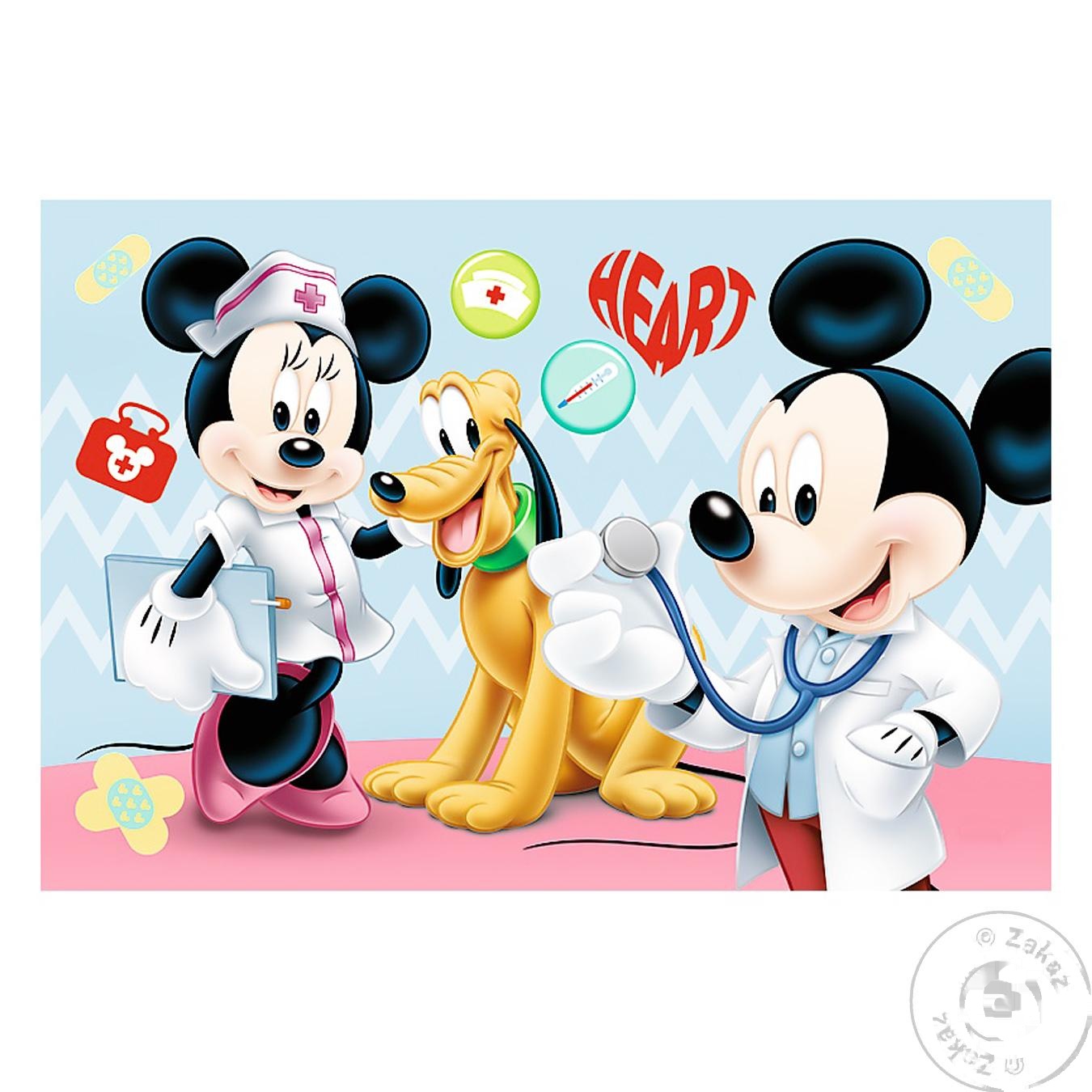 

Пазл Trefl Стандартные персонажи Disney 54элемента