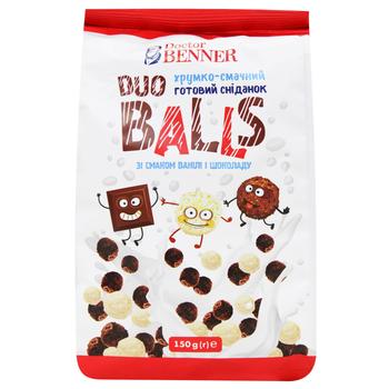 Сніданок сухий Dr.Benner Duo Balls 150г - купити, ціни на - фото 3