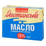 Yahotynske Selianske Sweet Cream Butter 73% 180g