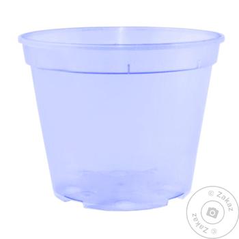 Aleana Violet Drainage Transparent Flowerpot 18х13.5cm - buy, prices for Tavria V - photo 1