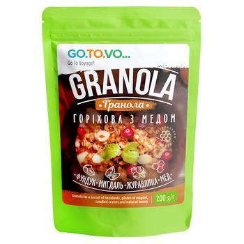 Go.To.Vo… Nut Granola with Honey 200g