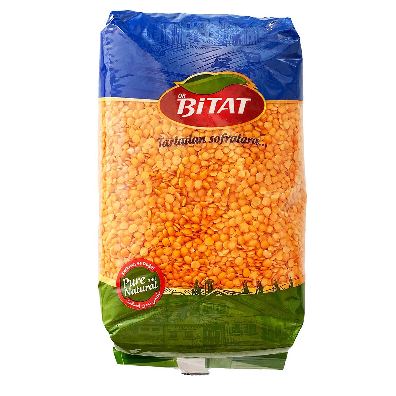 

Чечевица Bitat красная 900г