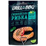 Grill&BBQ Pripravka Приправа до риби і морепродуктів Сицилійська рибка з натуральним соком лайма листям окупант-лайма і чилі 30г