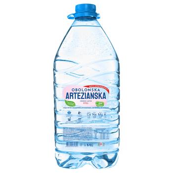 Obolonska Artezianska Drinking Non-carbonated Water 6l