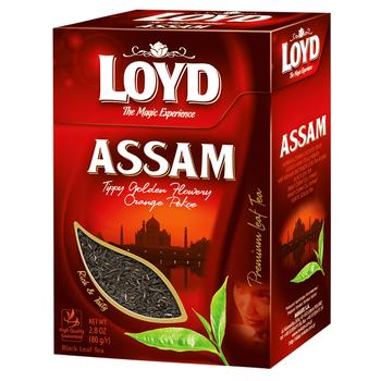 Loyd Assam Indian Black Tea 80g - buy, prices for NOVUS - photo 1