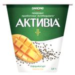 Біфідойогурт Активіа манго-чіа 2,5% 260г