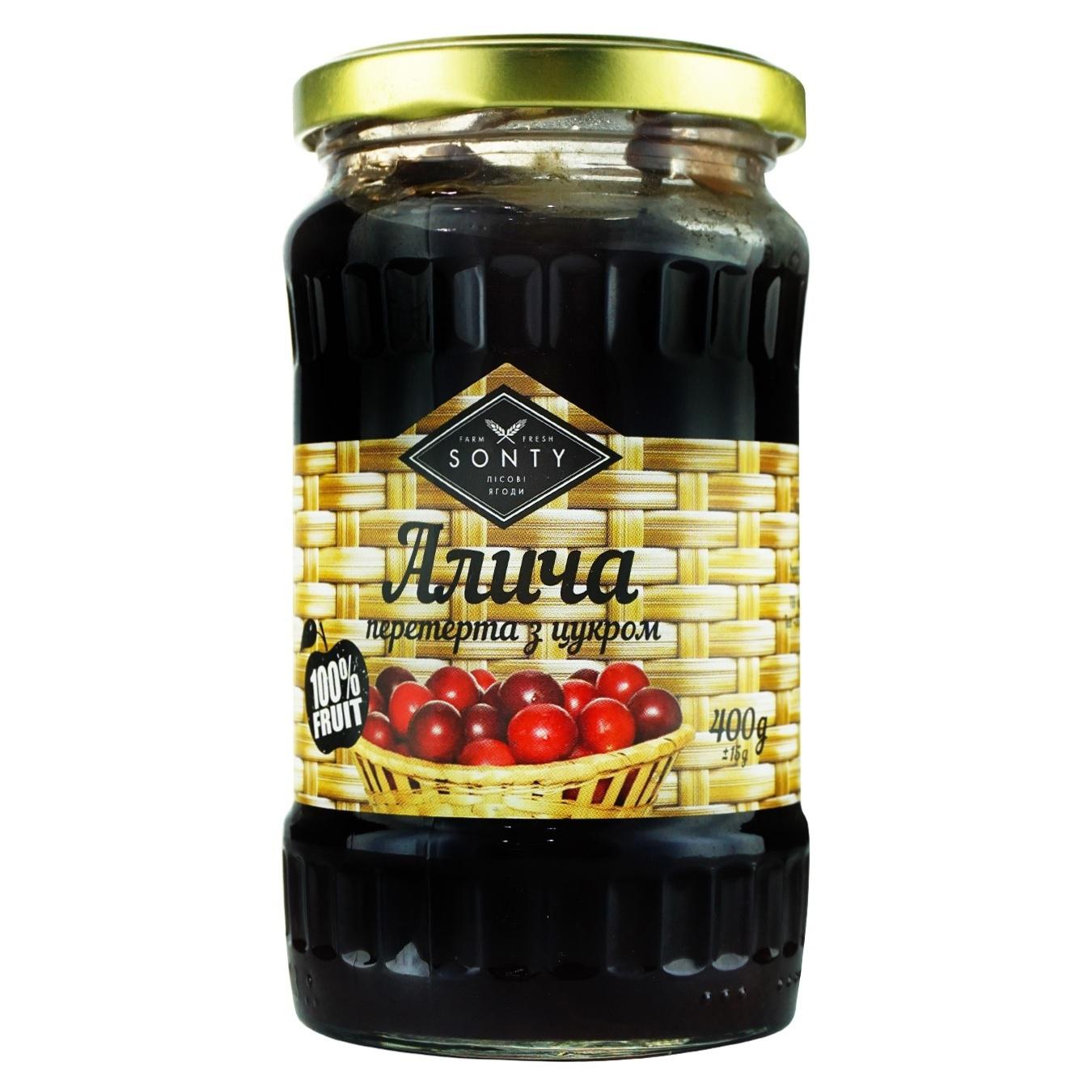 

Sonty алыча перетертая с сахаром 400г