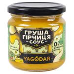 Соус Yagodar Груша-гірчиця без цукру 200г