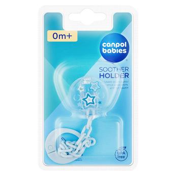 Canpol Babies Soother Holder Light Blue