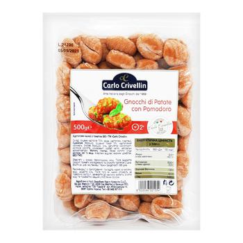 Carlo Crivellin Potato Gnocchi Pasta with Tomato 500g - buy, prices for COSMOS - photo 1