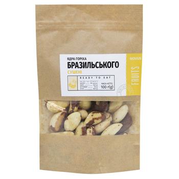 Novus Dried Brazil Nut 100g - buy, prices for NOVUS - photo 1