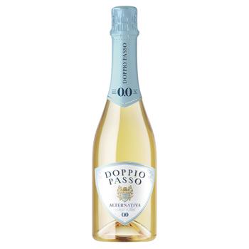 Doppio Passo Alternativa White Semi-Dry Non-Alcoholic Sparkling Wine Drink 0.75l