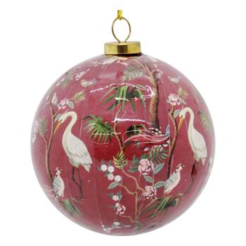 Koopman Flowers with Birds Christmas Ball 7cm - buy, prices for COSMOS - photo 3