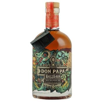 Don Papa MassKara Rum 40% 0.7l - buy, prices for NOVUS - photo 1