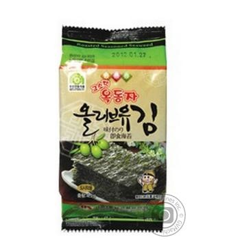 OCK-DONG-JA Seaweed with olive oil 4,5g - buy, prices for MegaMarket - photo 1