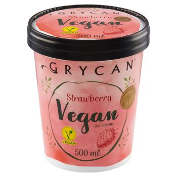 Grycan Vegan Strawberry Ice Cream 500ml - buy, prices for Tavria V - photo 1